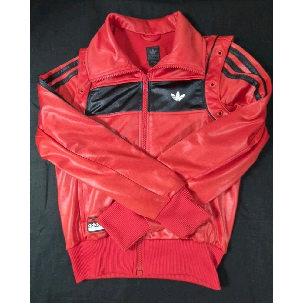 Vintage 2005 Adidas Limited Edition Track Jacket Unisex Size S Full Zip Red